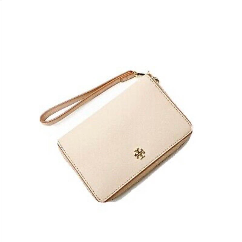 Tory Burch York Multitask Ziparound Wristlet -Pink